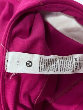 Lululemon Crop Tank with Bra